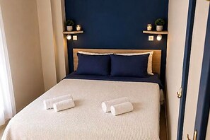 1 bedroom, iron/ironing board, WiFi, bed sheets - Blue Heaven apartment (Thessaloniki)