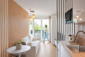 Living area - Portovo Riverside Suites Gdańsk (Gdańsk)
