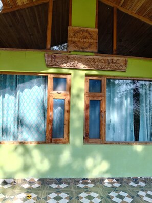 Exterior detail - Forest Rest House Bandal (Banjar)