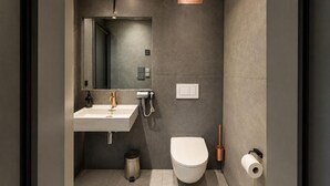 Standard-Doppelzimmer, 1 King-Bett, Nichtraucher, eigenes Bad | Badezimmer