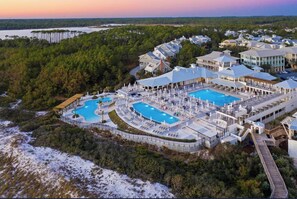 Pool - GULF-FRONT WATERCOLOR LUXURY CORNER UNIT, 2-STORY CONDO NEXT DOOR TO SEASIDE (Santa Rosa Beach)