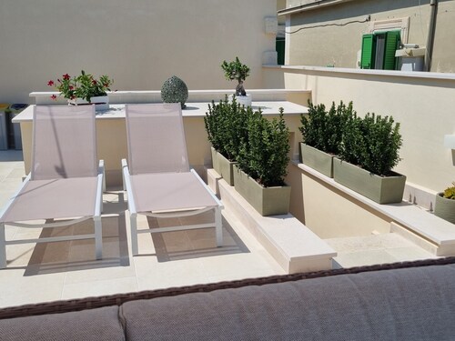 Modè, holiday home with panoramic sea view terrace