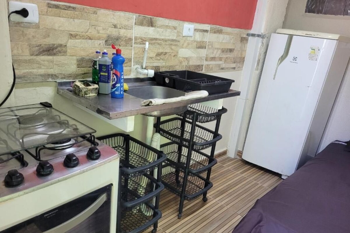 Standard Single Room, Patio | Private kitchen