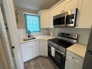 Private kitchen - ☀️ Private Studio Collection | Sleeps Up to 10 | Units 1–5 (Treasure Island)