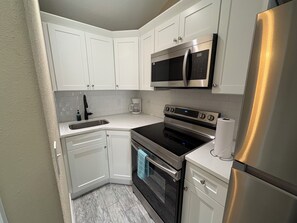 Private kitchen - 🏖️ Beachside Studio Escape | Unit 1 (Treasure Island)