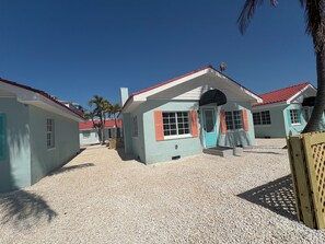 Exterior - 🌅 Family Beach 2BR Bungalow | Unit 11 (Treasure Island)