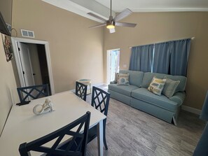 Living area - 🌅 Family Beach 2BR Bungalow | Unit 11 (Treasure Island)