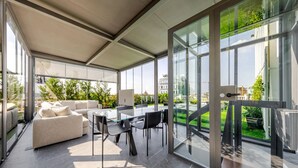 Living area - Milan - Luxury penthouse (Milan)