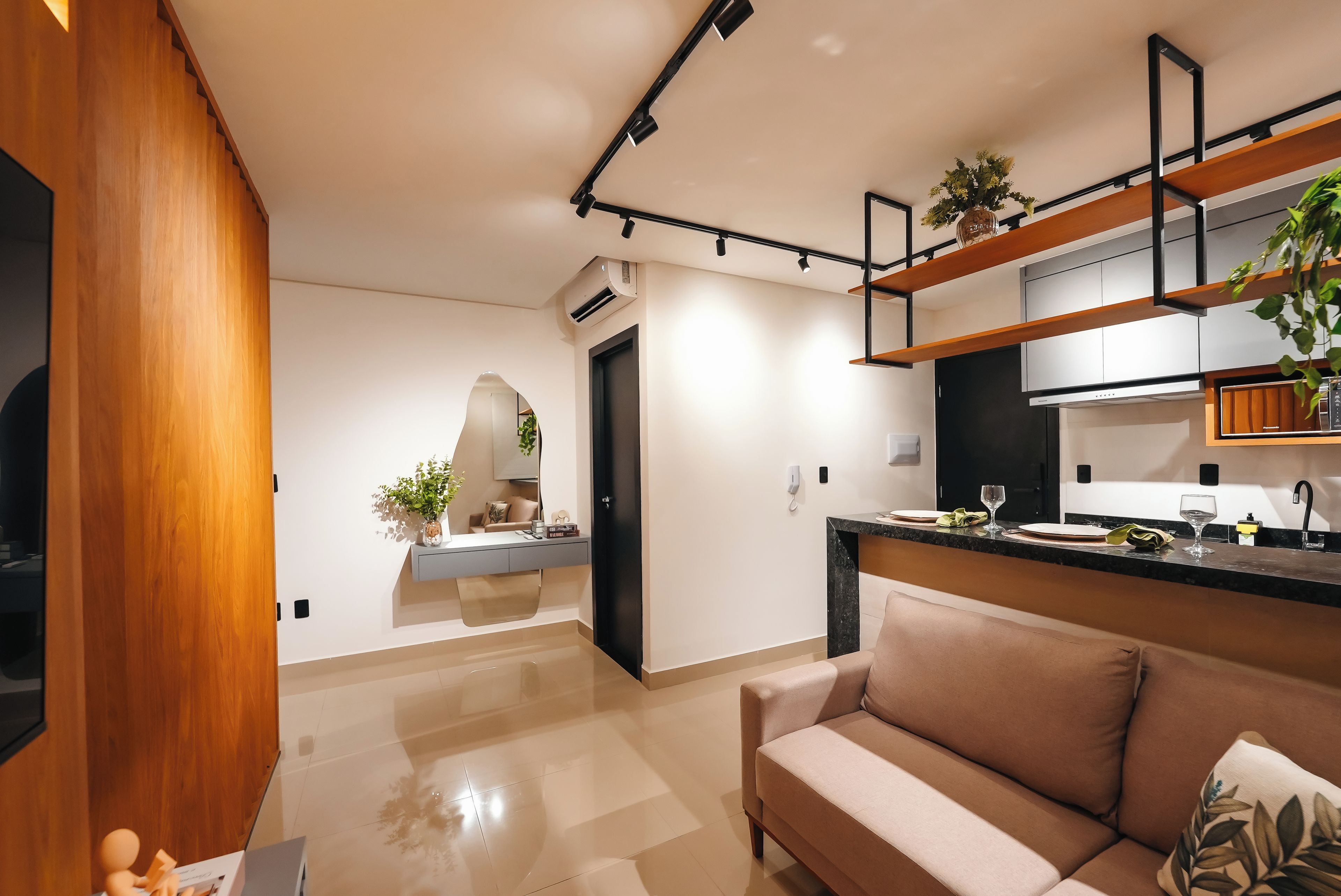 Apartment, City View | Living area