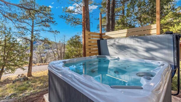 Bathtub spa outdoor