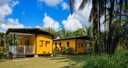 2 Tiny houses nestled in nature with creek access