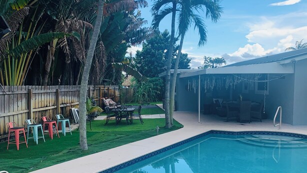 Pool - Spacious 4-bedroom house in fantastic Boynton Beach with pool (Boynton Beach)