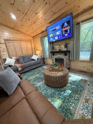 Private RRG Cabin ~ Hot Tub + 2 King Suites