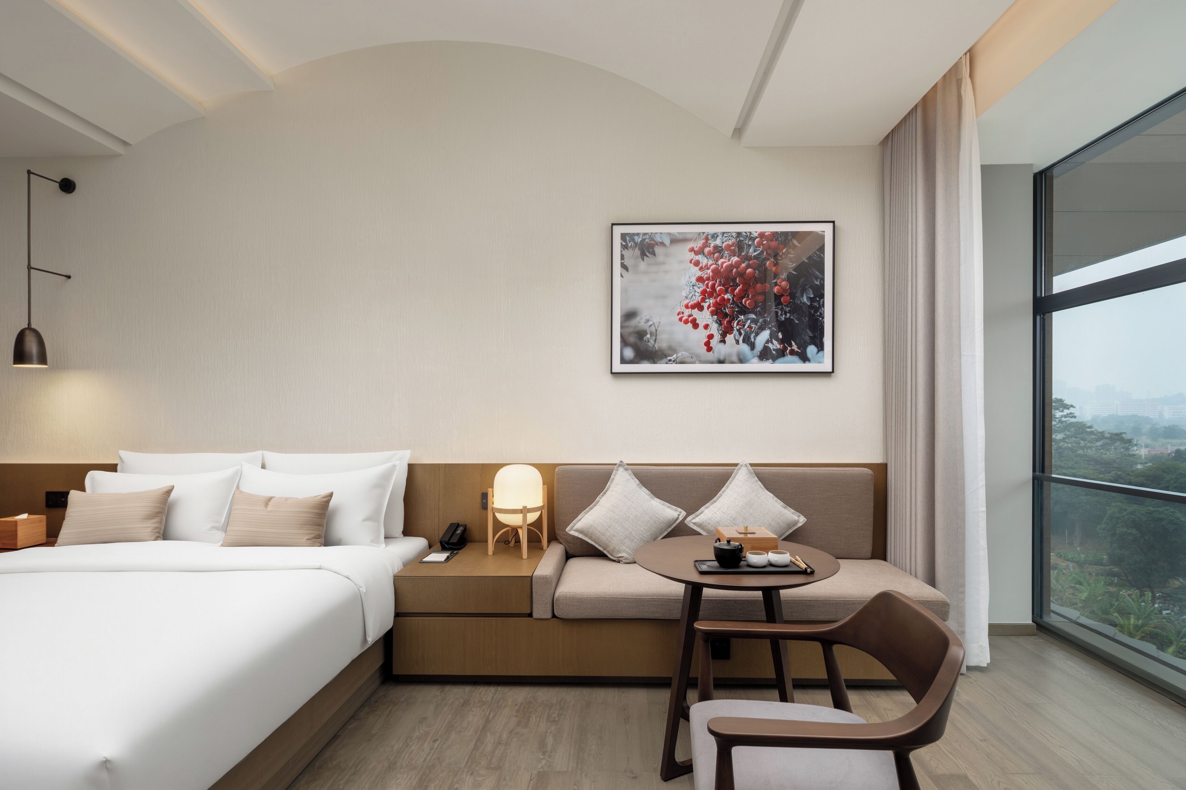 Habitación Confort doble, vistas a la montaña | Escritorio, cortinas opacas, wifi gratis