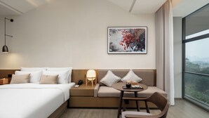 Chambre Double Confort, vue montagne | Bureau, rideaux occultants, Wi-Fi gratuit