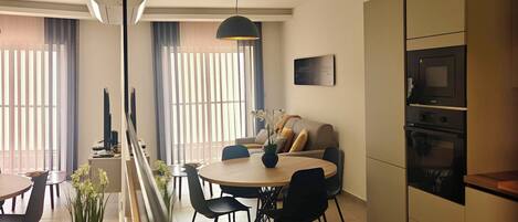 Departamento, balcón, vista a la ciudad | Interior