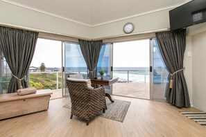 Uitzicht vanuit accommodatie
