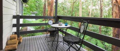 Casa clásica, 2 habitaciones, vista al jardín | Terraza o patio