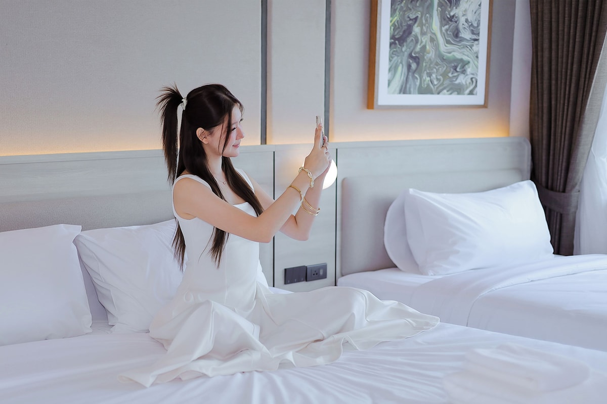 Wifi gratis y ropa de cama 