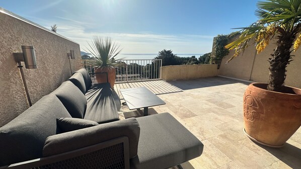 Terrace/patio - "Lou Mazetti" Cottage in Pramousquier - Le Lavandou (Le Lavandou)