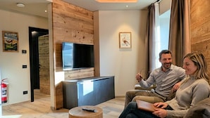 Living area - Eravamo in 2 Chalet ! (Cavalese)
