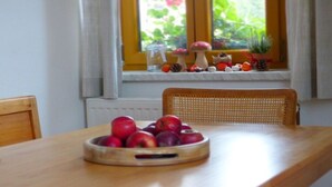Dining - Farm in Harsdorf with swimming pool (Harsdorf)