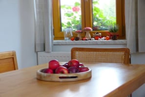 Dining - Farm in Harsdorf with swimming pool (Harsdorf)