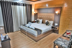 Quarto superior, vista para a montanha
