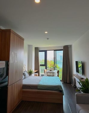 Luxury-Apartment, Balkon, Seeblick