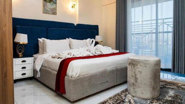 Villa, 2 chambres, balcon, vue ville