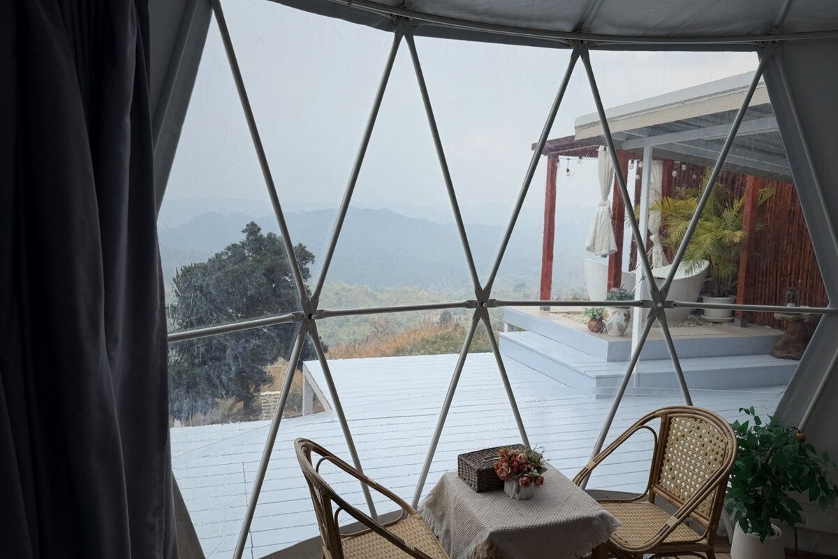 Panoramic Glamping Dome | View from room