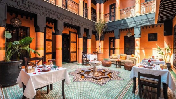 Outdoor dining - Riad Sultan Suleiman & SPA (Marrakesh)