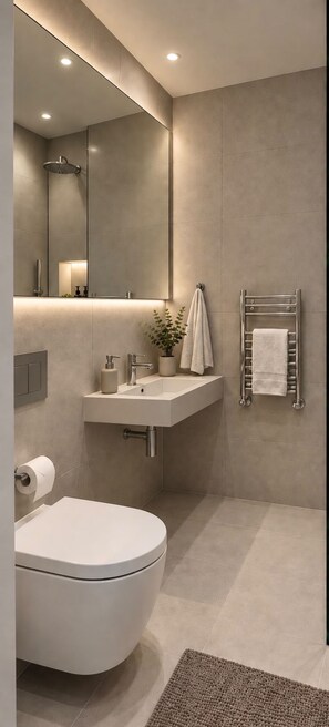 Bathroom - Soho City Canvas • Stylish 2BR • Sleeps 4 (London)