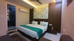 Quarto premium | Escrivaninha, espaço de trabalho para notebook, Wi-Fi de cortesia