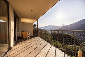 Superior Apartment, Balcony, Mountain View | Terrace/patio - EGGER Apartments & Suites (Villanders)