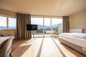 Superior Suite, Balcony, Mountain View | In-room safe, blackout curtains, free WiFi - EGGER Apartments & Suites (Villanders)