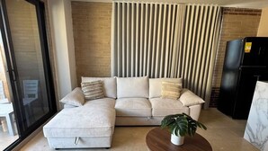 Living area - Apartamento Dúplex Deluxe (Barranquilla)