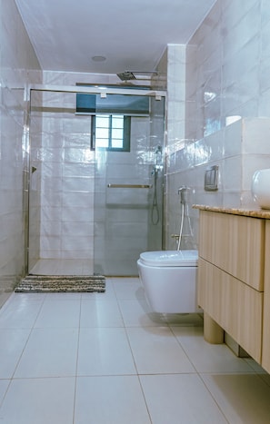 Bathroom - Premium studio bed & breakfast in serene Abuja with starlink internet (Abuja)