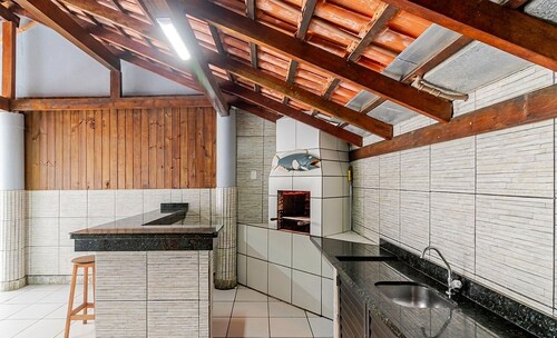 House With BBQ Grill 850m From the Beach Gkr0407
