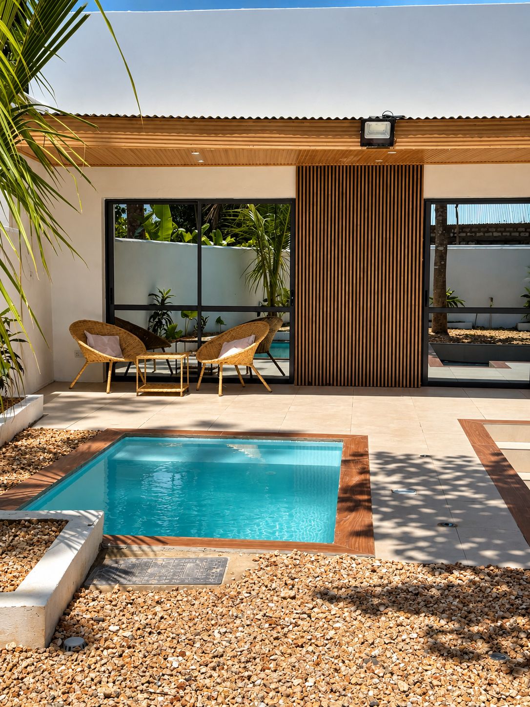 Deluxe Villa, Patio, Pool View