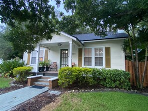 Exterior - Tropical 1920s Bungalow with Saltwater Pool (Tampa)