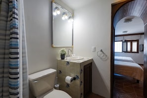 Bathroom - Casona Azul | Terrace + Groups + Washing machine (Puebla)