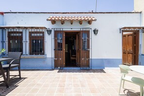 Outdoor dining - Casona Azul | Terrace + Groups + Washing machine (Puebla)