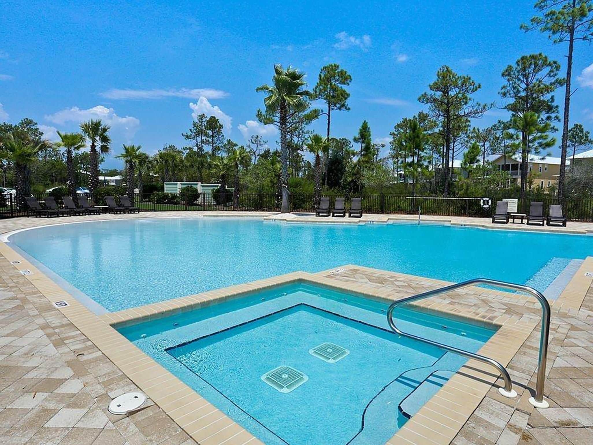 Casa, diversos llits (Beachy Keen 30A) | Piscina | Piscina a l'aire lliure 