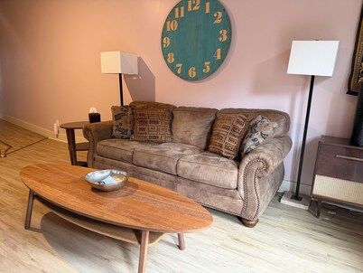 Walk to everything! This apartment puts you in the heart of historic Galena!