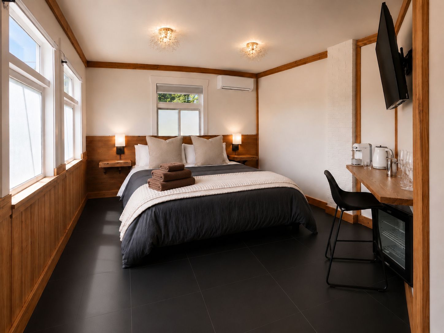 Studio Suite Deluks, Pembersihan Kamar, pemandangan gunung