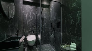 Apartamento, varias camas, cocina, vistas a la ciudad (Stukeley 1) | Baño