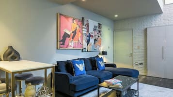 Apartamento, varias camas, cocina, vistas a la ciudad (Stukeley 1) | Zona de estar