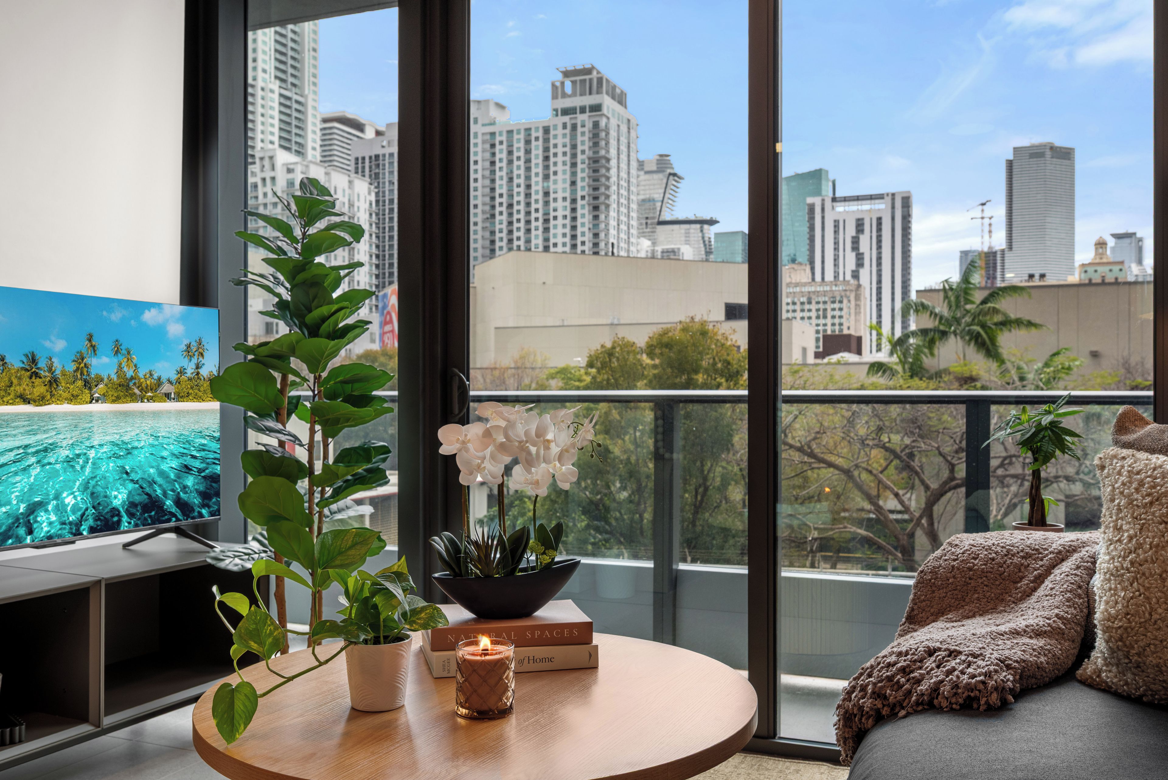501 First Studio Balcony by Palermo Home