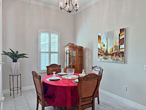 Dining - Serenity Pool Vacation Home - 4BD (Kissimmee)